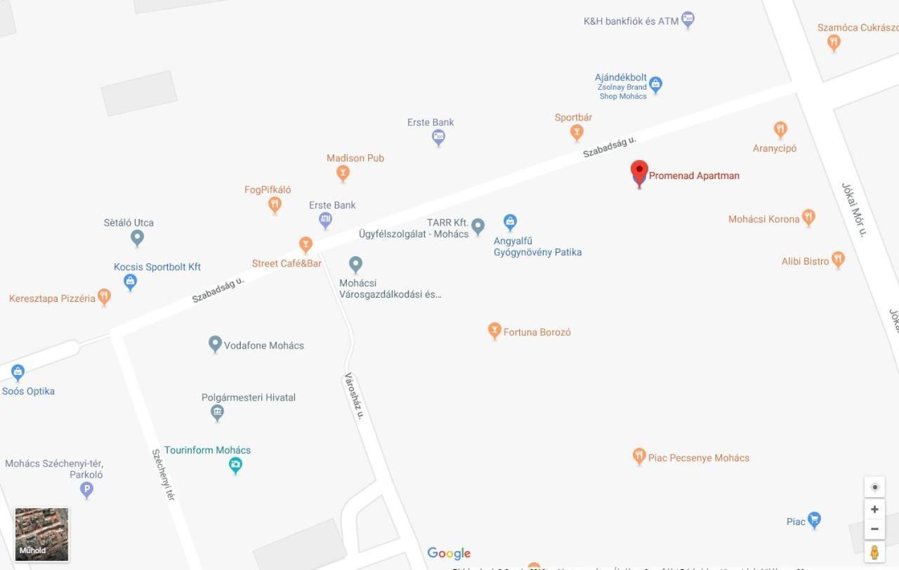 Promenad Apartman Mohács Exteriér fotografie
